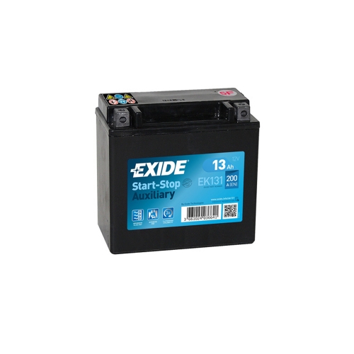 Поддържащ Акумулатор, EXIDE EK131 AGM, 12V, 13Ah, 200A, Най-ниска Цена в България